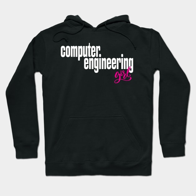Computer Engineering Girl Hoodie by ProjectX23